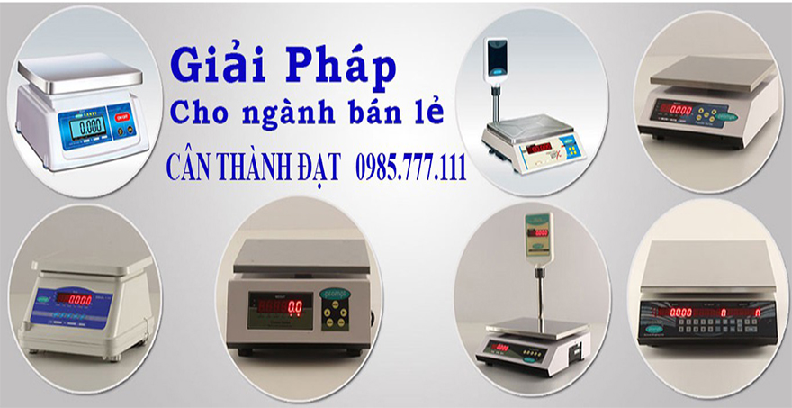 giải pháp cho ngành bán lẻ cân điện tử